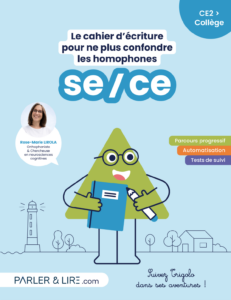 couverture du cahier amazon sur les homophones se et ce